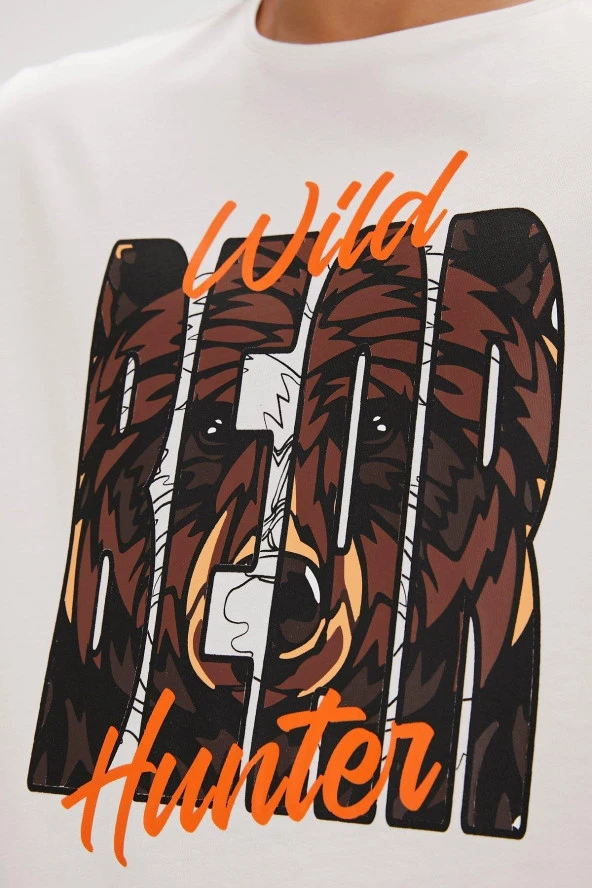 BAD BEAR HUNT ERKEK T-SHİRT - Resim 3