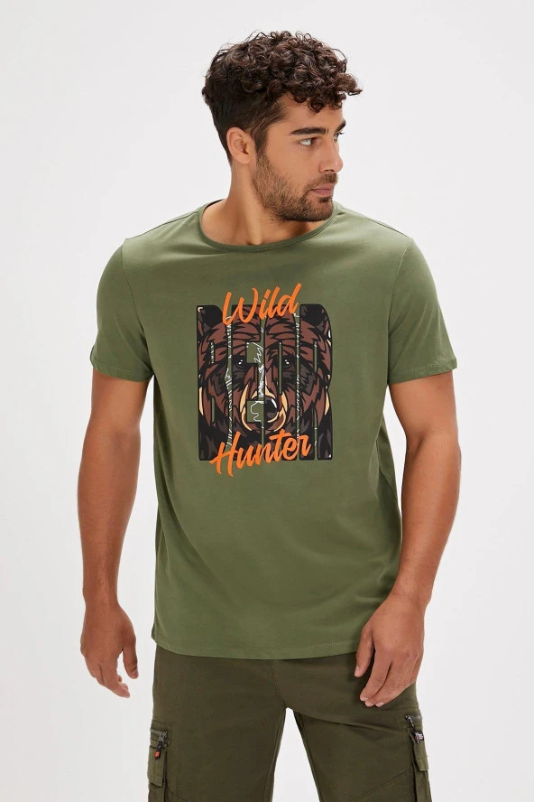 BAD BEAR HUNT ERKEK T-SHİRT - Resim 8