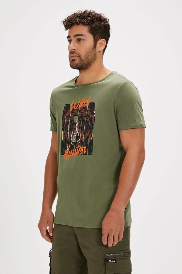 BAD BEAR HUNT ERKEK T-SHİRT - Resim 9