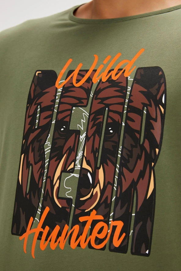 BAD BEAR HUNT ERKEK T-SHİRT - Resim 11