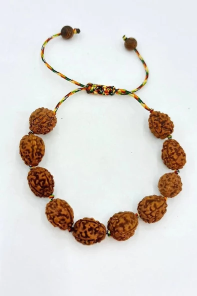 Rudrakşa Bileklik Orjinal Hindistan  Rudraksha 122 ürün görseli 1
