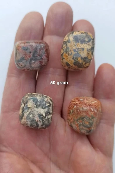 50 Gram Leopar Jasper Tamburlu Parçalar 524 ürün görseli 1