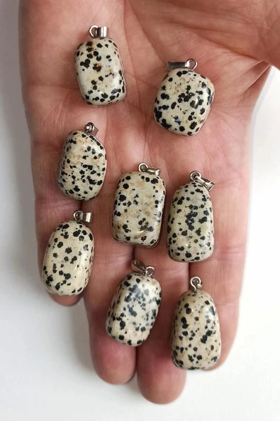 Dalmaçyalı Jasper Kolye 656-1 - Resim 2