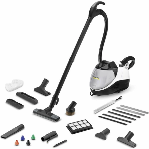 Karcher SV 7 (4 Bar) 2200W Buharlı Temizlik Robotu - Beyaz ürün görseli 1