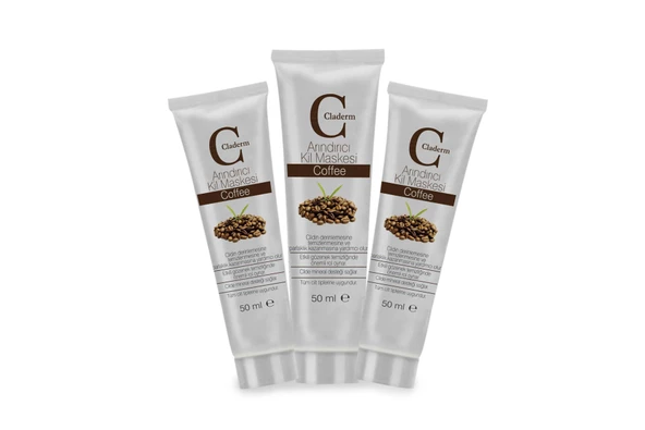 Claderm Coffee 50 ml 3 lü Avantaj Paketi ürün görseli 1