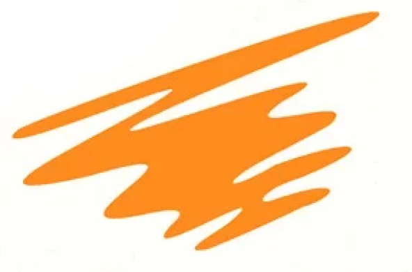 Zig Fabricolor Twin Çift Uçlu Kumaş Boyama Kalemi 002 Fluorescent Orange ürün görseli 1