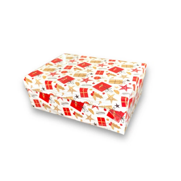 Gıpta Eco Random Dikdörtgen Hediye Kutusu 20 x 14 x 8 cm ürün görseli 1