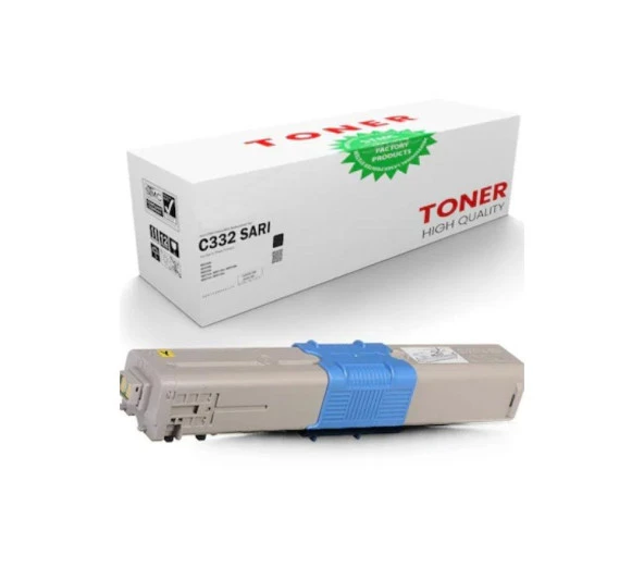OKİ C332 / MC363 UYUMLU MUADİL TONER Sarı ürün görseli 1
