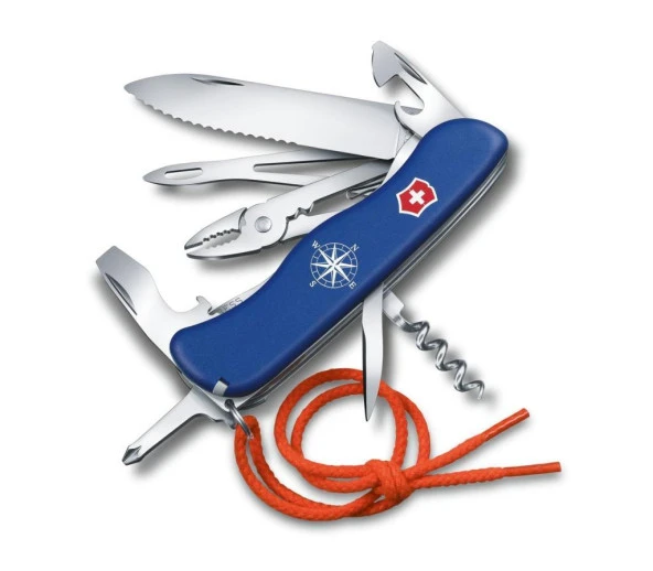 Victorinox Skipper 0.8593.2W Mavi İsviçre Çakısı 111mm 18F ürün görseli 1