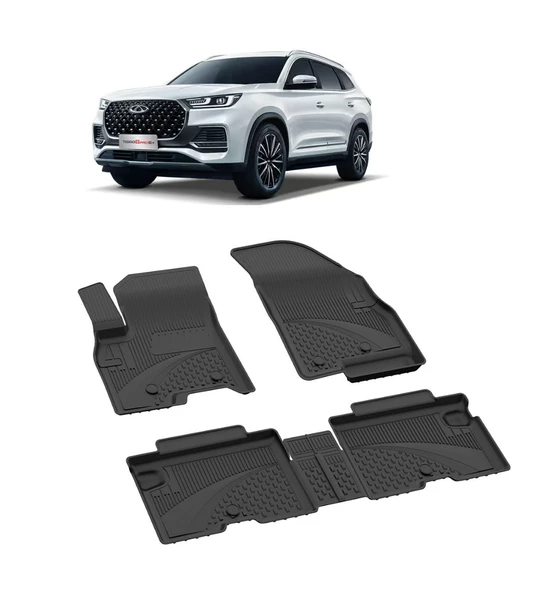 Sahler Chery Tiggo 8 Pro 2020+ 4.5 D Sahler Paspas Siyah ürün görseli 1