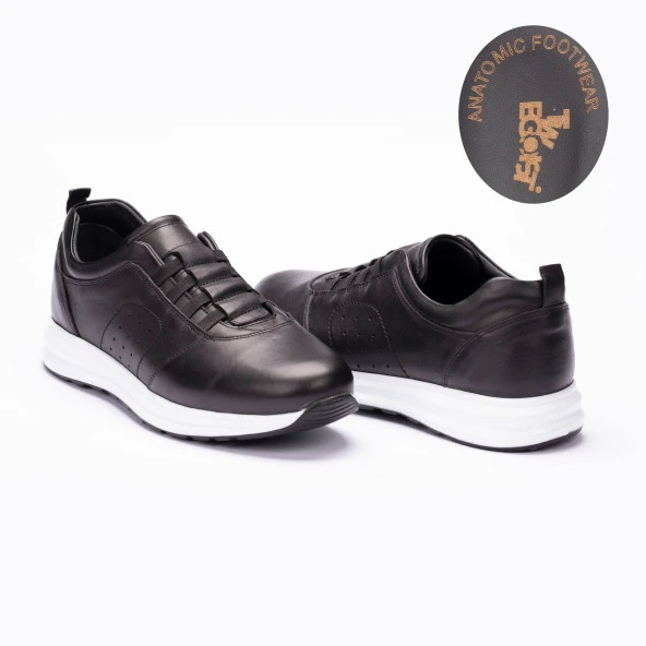 TwoEgoist Erkek Deri  Anatomik Tabanlı Hafif  Günlük Ayakkabı Sneakers ürün görseli 1