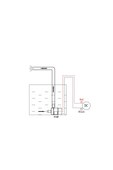 Fırçasız Mini Su Pompası - QR30E - Resim 4