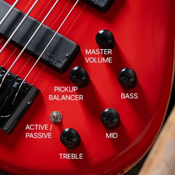 Cort C4 DELUXE BK 4 Telli Bas Gitar (Siyah) - Resim 3