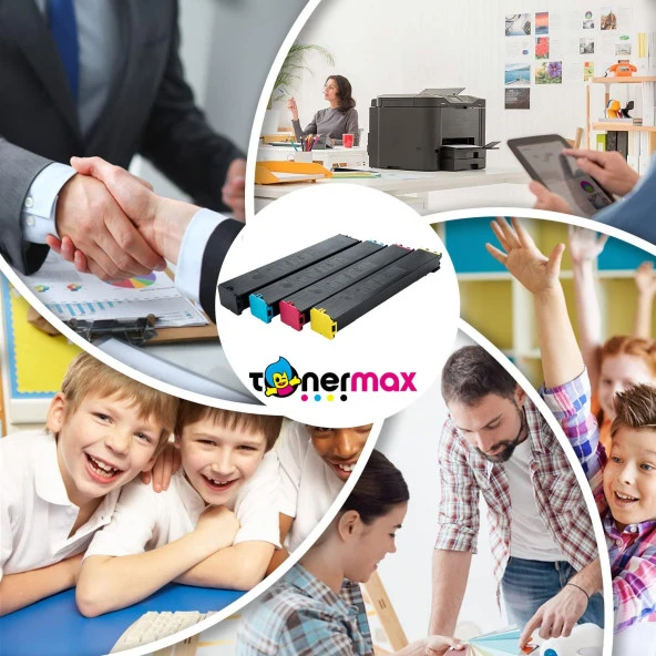 SHARP MX-3070V Muadil Toner Takım / Sharp MX-61GT CMYK Set - Resim 5