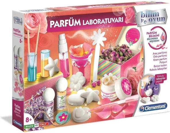 Clementoni 64434 Bilim ve Oyun Parfüm Laboratuvarı ürün görseli 1