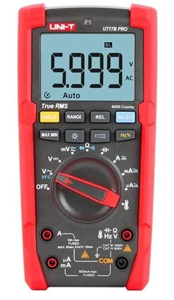 Unit UT17B PRO 1000V True RMS Dijital Multimetre ürün görseli 1