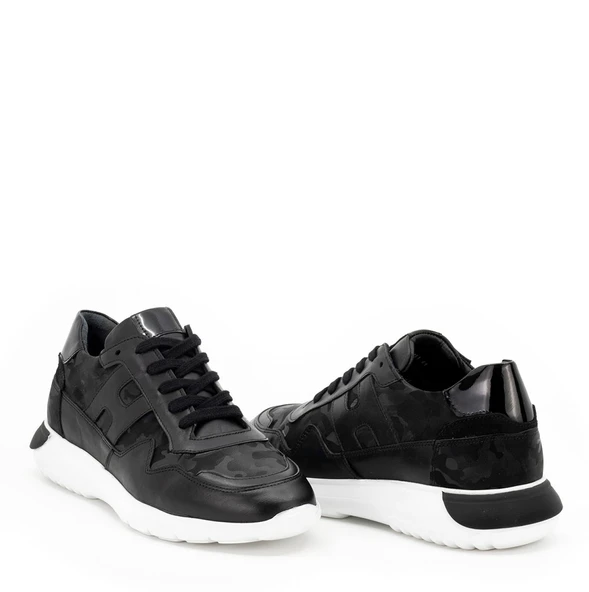 Hakiki Deri Erkek Spor Günlük Ayakkabı - Sneakers ürün görseli 1
