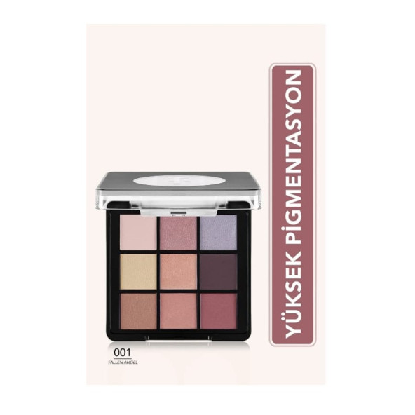 Flormar Exclusive Eyeshadow Palette 001 Fallen Angel ürün görseli 1
