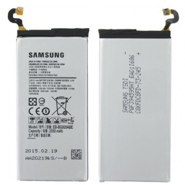 Samsung Galaxy S6 Edge G925F ile Uyumlu İthal Pil ürün görseli 1