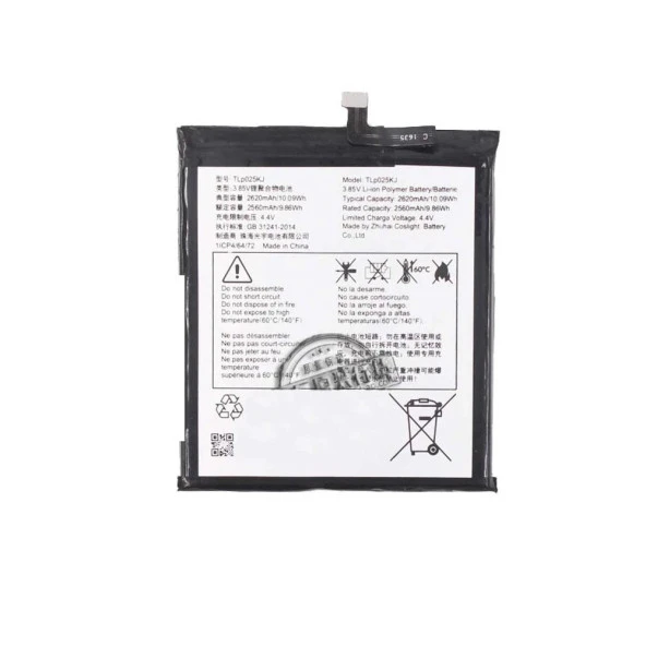 Alcatel İdol 5 6058D ile Uyumlu İthal Pil TLP027A1 ürün görseli 1