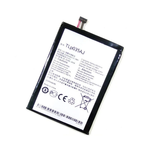 Alcatel Pop 4 7070X ile Uyumlu İthal Pil TLP035AJ ürün görseli 1