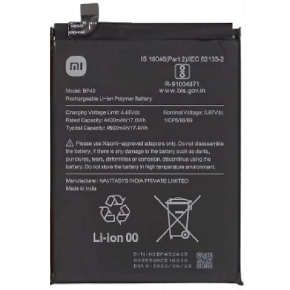 Xiaomi Poco C50 BP40 ile Uyumlu İthal Pil ürün görseli 1