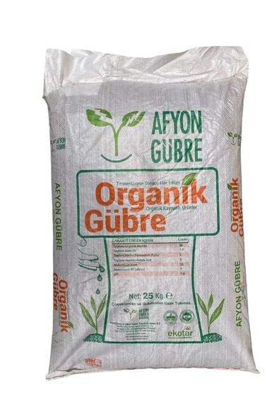 Afyon Organik Gübre 25 Kg - Resim 2