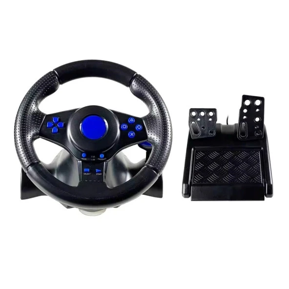 Hadron VW9803 Oyun Direksiyon Seti Ps3 & Ps2 & Pc Uyumlu ürün görseli 1