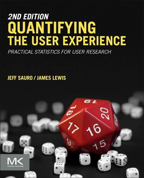Quantifying the User Experience: Practical Statistics for User Research 2nd Edition Sauro Lewis ürün görseli 1