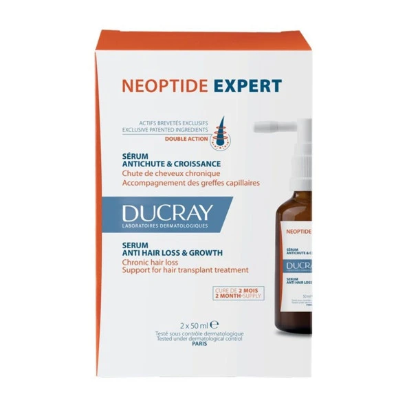 Ducray Neoptide Expert Anti-Hair Loss and Growth Serum 2 x 50 ml ürün görseli 1