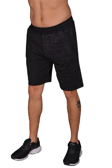 Joma Micro Dark - Erkek Siyah Likralı Spor Şort- 4231409 ürün görseli 1