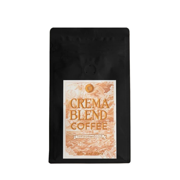 Mim and More Crema Blend Coffee Çekirdek Kahve 250 Gr ürün görseli 1
