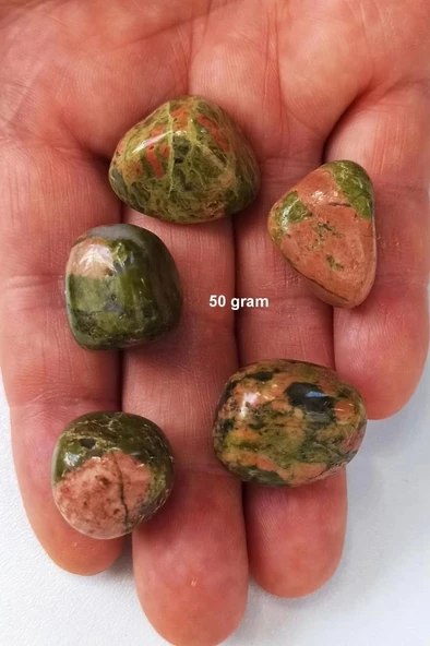 50 Gram Unakit Taşı Tamburlu Parçalar 449 ürün görseli 1