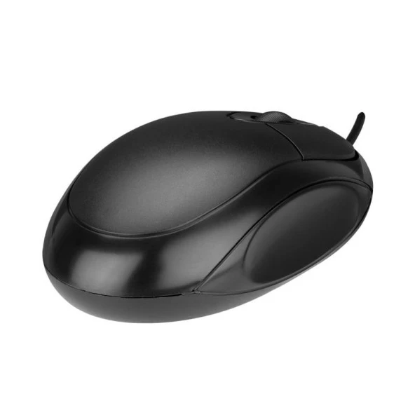 Everest SM-385 Kablolu USB Mini Mouse Siyah - Resim 3