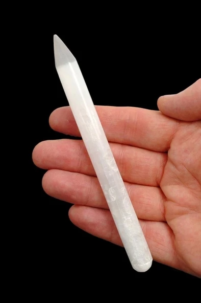 Beyaz Selenit Kalem Masaj Çubuğu ürün görseli 1