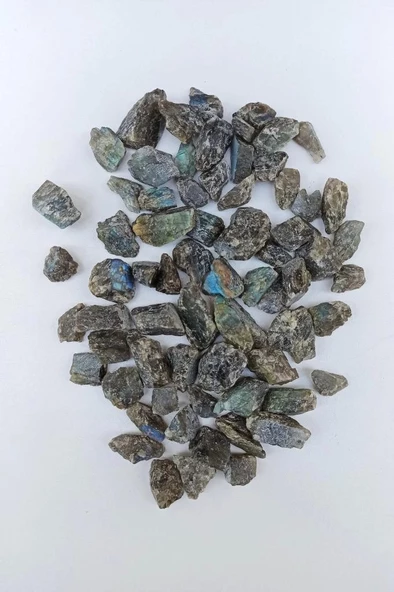 50 Gram Labradorit Doğal Parçalar 128 - Resim 2