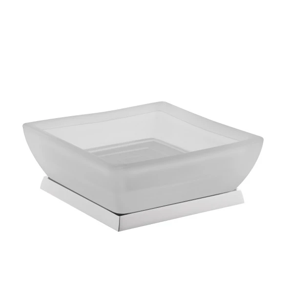 Vitra Base 400 Krom Katı Sabunluk A44144 ürün görseli 1