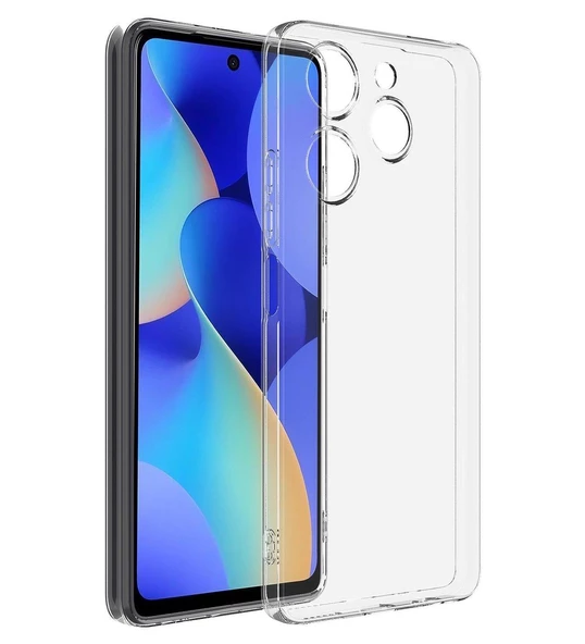 Vendas Tecno Spark 20C Kılıf Zore 2mm Anti Shock Silikon Kılıf ürün görseli 1