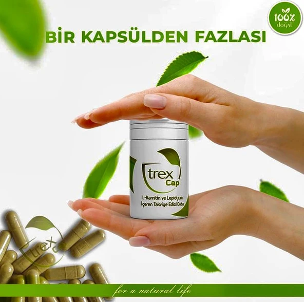 Trexta trexcap trextea 30 adet kapsül bir aylık - Resim 4