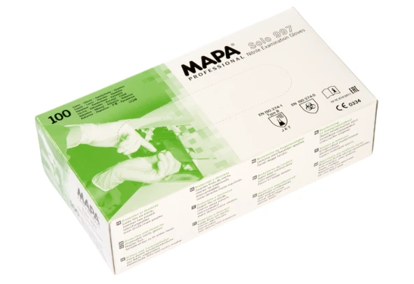 Mapa Solo 997 Nitril Eldiven (S BEDEN) ürün görseli 1