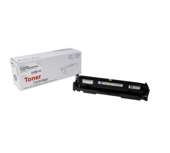 HP uyumlu CF542X & CANON uyumlu CRG-054,067HK Sarı Toner(2.5K) ürün görseli 1