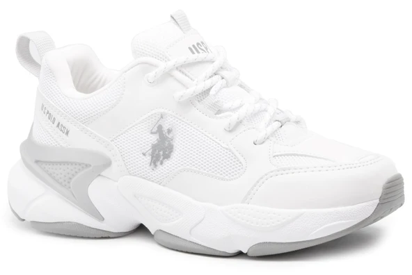 U.S. Polo Assn. 22Y Maybe Beyaz Bayan Ayakkabı Bayan Spor ürün görseli 1