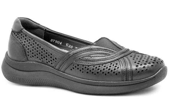 Forelli Perge 27904 Siyah Bayan Ayakkabı Comfort ürün görseli 1