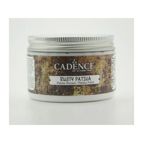 Cadence Rusty Patina Boyası 150ml 06 Beyaz ürün görseli 1