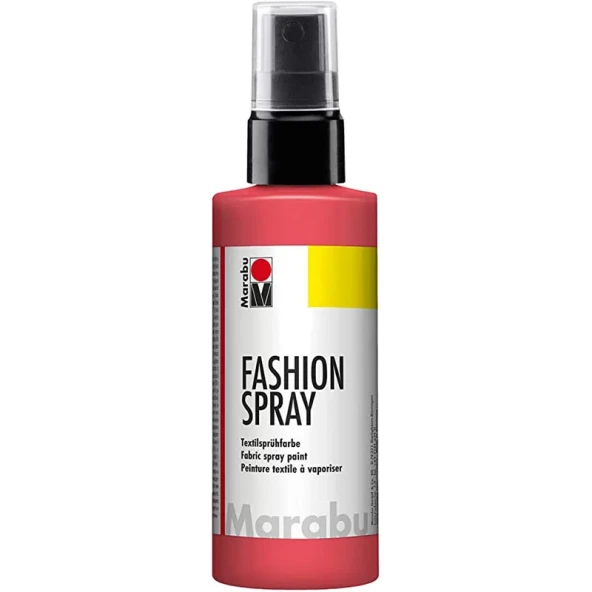 Marabu Fashion Spray 100ml Sprey Kumaş Boyası No: 212 Flamingo ürün görseli 1