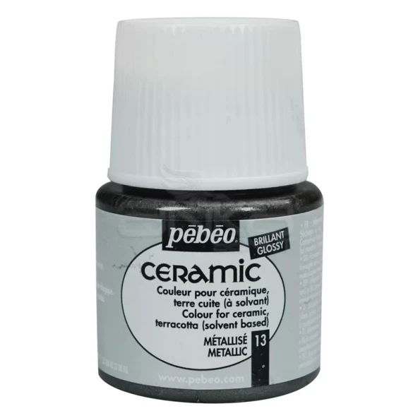 Pebeo Seramik Boyası 13 Metallic 45ml ürün görseli 1