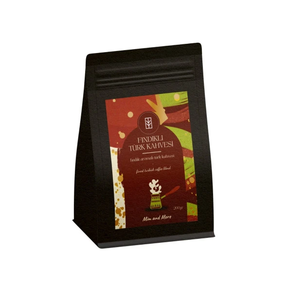 Mim and More Fındıklı Türk Kahvesi Fındık Aromalı Türk Kahvesi 200 Gr ürün görseli 1