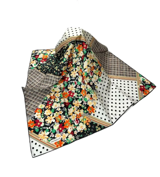 PTTAVM: Cacharel 90*90 Twill Eşarp (02186)