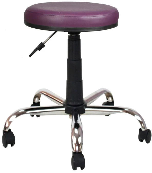 Bürocci Metal Ayaklı Tabure-Mor-2999D0124 ürün görseli 1