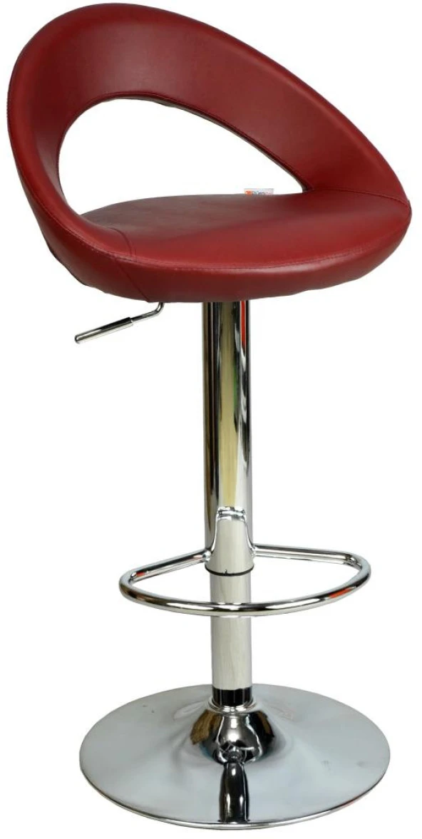 Bürocci Larissa Bar Taburesi-Bordo-9501Q0102 ürün görseli 1